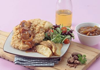 Resep Steak Ayam Saus Semur, Menu Ala Western Namun Rasanya Indonesia Banget!
