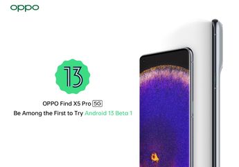OPPO Find X5 Pro Jadi HP Pertama Dapat Update Android 13 Beta 1