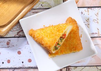Contek Resep Roti Goreng Udang Telur Ini Untuk Menikmati Roti Tawar Dengan Cara yang Berbeda