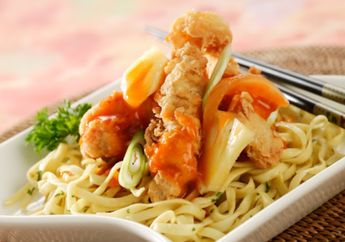 Resep Mi Siram Ikan Asam Manis, Menu Serba Mi Praktis Dan Nikmat Untuk Menu Sarapan Spesial Besok