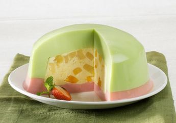 Resep Puding Melon Tuty Fruity, Dessert Spesial Untuk Menutup Makan Siang