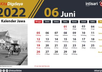 Kalender Bulan Juni 2022 Lengkap dengan Hari Libur dan Hari Besar Nasional Serta Internasional