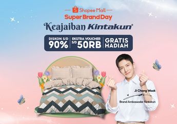 Promo Shopee 6.6 Rumah & Hobi Sale Super Brand Day, Diskon 90% Plus Ekstra Voucher Rp100 Ribu untuk Belanja Cerdas Produk Kintakun Bayar Pakai Shopeepay