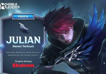 Ini Cara Mendapatkan Julian Hero Mobile Legends yang Baru Rilis