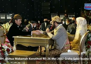 Bukan Sembarang Tanggal, Momen Penting Jadi Patokan Adik Jokowi dan Ketua MK Pilih Langsungkan Pernikahan di 26 Mei 2022, Anak-anak: Memang Disengaja dari Pak Anwar