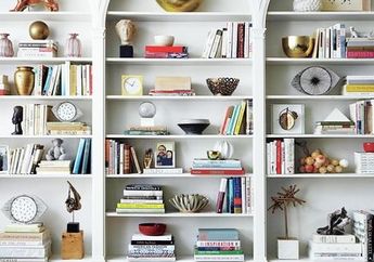 Tingkat Daya Tarik Visual Ruang Interior dengan Beberapa Ide Gaya Rak Buku Built-in Berikut Ini!