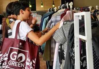 SayaPilihBumi Ajak Kita Kurangi Sampah dengan Barter.in Pakaian