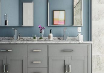 Tak Khawatir Kamar Mandi Putih Membosankan, Tambahkan Kepribadian ke Kamar Mandi Minimalis dengan Cara Ini!