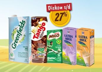 Belanja Cerdas Pakai Promo Alfamart Milk Fair, Susu Hanya Rp2 Ribuan Bayar Pakai Gopay
