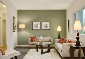 Jangan Remehkan Warna Hijau dalam Desain Interior, Cobalah Menghias Ruang Tamu dengan Warna Ini!