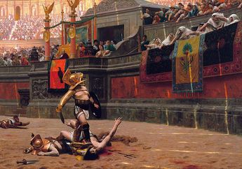 Benarkah Nasib Seorang Gladiator yang Kalah Ditentukan oleh Jempol?