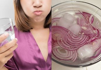 Awalnya Dipaksa Suami Suruh Kumur-kumur Pakai Air Bawang Merah Tiap Pagi, Wanita ini Kaget Efeknya Malah Bikin Ketagihan