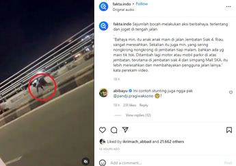 Curi Perhatian Netizen! Tak Punya Rasa Takut, Bocil Nekat Lakukan Hal Nekat di Tengah Jalan, Warganet Sampai Terheran-heran