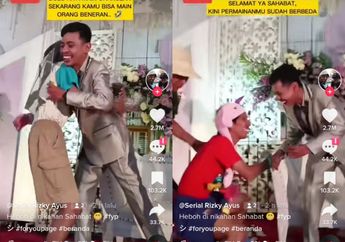 Berasa Nostalgia! Diundang Ke Pernikahan Teman Main Masa Kecil, Tingkah Lucu Sekumpulan Pria Bikin Ngakak, Pakai Kostum Anak-Anak Hingga Beri Hadiah Tak Terduga Ini