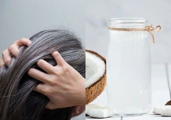 Cuma 15 Menit Uban Bisa Sirna, Gak Nyangka Modal Air Kelapa Ampuh Bikin Rambut Jadi Hitam Kayak Muda Lagi, Gak Usah Keluar Uang untuk Ke Salon