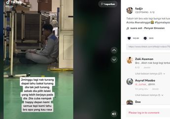Duduk di Lantai dengan Tubuh Terkulai, Viral Pria Bersedih di Tempat Kerja Lantaran Batal Tunangan, Perekam Video: Calonnya Pilih Lelaki yang Lebih Berjaya