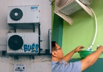 Kasih Tahu Orang Rumah Jangan Dibuang, Mending Pakai Air Bekas AC untuk Cuci Piring, Efeknya Bikin Silau