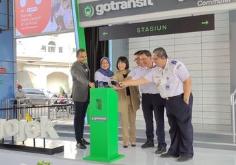 Gojek Gandeng PT KCI, Beli Tiket KRL Bisa Lewat Aplikasi Gojek