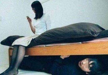 Diam-diam Sembunyi di Kolong Kasur Bak Seekor Tikus, Suami Kaget Dengar Dernyit Tempat Tidur, Ternyata Kecurigaannya Selama Ini Benar!
