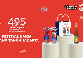 Festival UMKM Shopee Hadir di HUT Jakarta Ke-495, Promosikan 300 Produk Lokal Khas Betawi dengan Diskon 60%