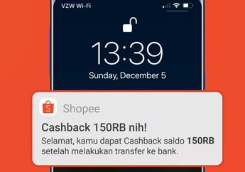 Begini Cara Mudah Dapat Bonus Transfer Rp150 Ribu dari Shopeepay