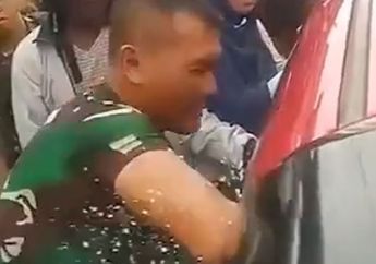 Kaca Mobil Hancur 'Dibogem' Anggota TNI Videonya Viral, Ini yang Terjadi