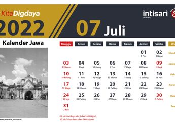 Daftar Lengkap Kalender Bulan Juli 2022, Hanya Tersisa 1 Tanggal Merah