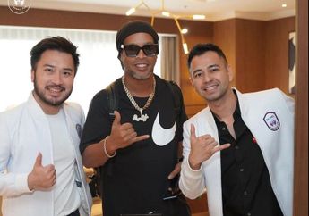 AMAZING! Istana Andara Disambangi Ronaldinho si Legenda Sepak Bola Asal Brasil, Begini Respon Kebahagiaan Raffi Ahmad