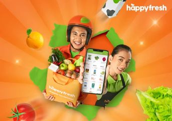 10 Supermarket Ini Tawarkan Diskon 10 Persen Belanja di HappyFresh, Cuma Pakai Kode Ini