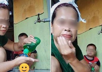 Wajahnya Seketika Jadi Glowing, Ibu Ini Bagikan Tutorial Cuci Muka Pakai Sabun Cuci Piring, Aksinya Langsung Tuai Sorotan Netizen: Bahaya