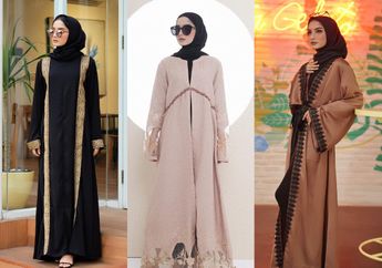 5 Inspirasi Fashion Hijab Abaya Simpel nan Mewah ala Selebgram Hijab