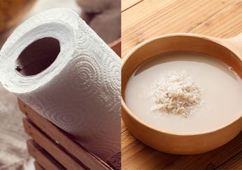 Coba Ambil Tisu Lalu Dicelup ke Air Cucian Beras, 10 Menit Setelah Ditempel ke Wajah Malah Langsung Senyum Sendiri Lihat Kaca, Luar Biasa