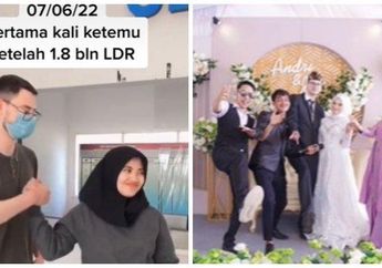 Viral di TikTok, Pacaran Onlien 1,8 Tahun, Gadis Asal Lombok Ini Langsung Dinikahi Kekasih Bulenya Setelah Sehari Bertemu