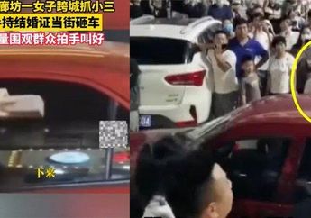 Suaminya Ketangkap Basah Berduaan dengan Wanita Lain, Istri Marah-marah di Jalan hingga Hantam Kaca Mobil Pakai Batu Bata, Fakta Terkuak soal Kondisi Rumahtangganya