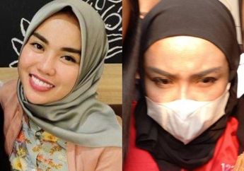Hina Marissya Icha Germo, Begini Potret Medina Zein Berbaju Tahanan Usai Dijemput Paksa sebagai Tersangka Pencemaran Nama Baik, Bulu Mata Basah Tangisan
