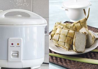 Emak-emak Pasti Senang! Pedagang Bongkar Cara Gampang Bikin Ketupat Pakai Rice Cooker, Super Pulen dan Matangnya Gak Butuh Waktu Lama