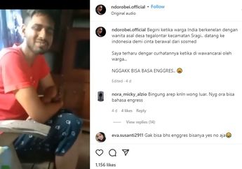Pria Asal India Ini Mendadak Viral Usai Video Ungkapan Perasaannya Pada Gadis Indonesia Beredar, Netizen Banjiri Komentar