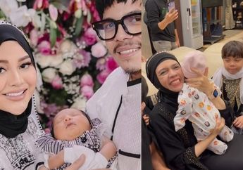 'Ya Allah' Banjir Air Mata, Akhirnya Gen Halilintar Bertemu Ameena Anak Atta Halilintar dan Aurel Hermansyah! Momen Lenggogeni Faruk Cium Cucu Disorot Netizen: Demi Apa..