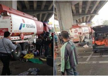'Tahu dari Nomor Pelat', Lihat Motor Anaknya di TV Terlibat Kecelakaan Cibubur Sudah Ringsek, Pria ini Syok Sudah Masuk Kantong Jenazah