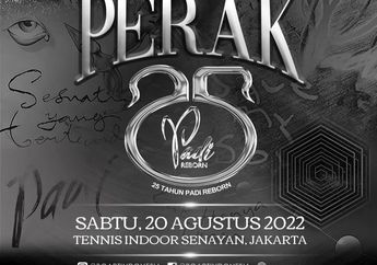 Rayakan 25 Tahun Bermusik, Berikut 5 Fakta Konser Perak 25 Tahun Padi Reborn!