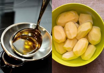 Wow! Baru Tahu, Minyak Goreng Bau Tengik Bisa Dihilangkan Pakai Kentang, Bisa Irit Uang Belanja Tiap Bulan
