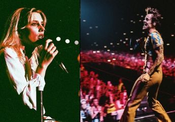 Harry Styles Bawain No Hard Feelings-nya Wolf Alice bareng Vokalisnya!