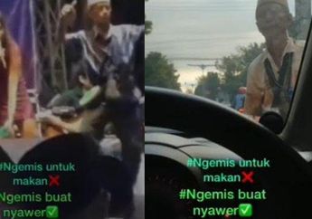 Bikin Heboh! Tak Hanya Pakai Uang Ngemis Buat Sawer Biduan Dangdut, Kakek di Probolinggo Ini Ternyata Juga Punya Tabungan Haji