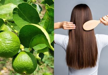 Padahal Cuma Gosok Rambut Pakai Daun Jeruk Nipis Dicampur Bahan ini, Sejam Kemudian Efeknya Diluar Ekspektasi