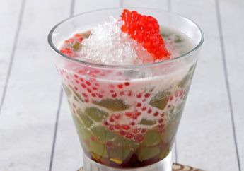 Resep Es Cincau Mutiara, Minuman Dingin Nan Segar yang Tampil Cantik Nan Menggoda