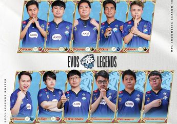 Regenerasi EVOS Icon Ke EVOS Legends Sukses Bungkam RRQ Hoshi 2-0
