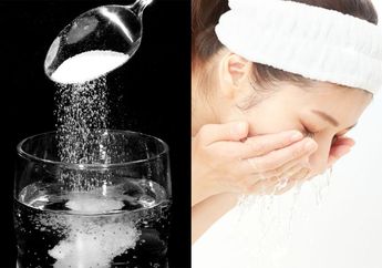 Mulusnya Seperti Pakai Skincare Mahal, Padahal Rahasia Wajah Glowing Tanpa Pori-pori Cukup Pakai Racikan Air Garam, ini Caranya