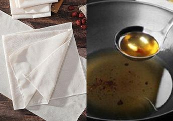 Nyesel Gak Tahu dari Lama, Cuma Pakai Kain ini Sebelum Masak dengan Minyak Goreng, Hasilnya Buat Emak-emak Jadi Malas ke Pasar Besok