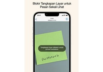 Fitur Anti Screenshot WhatsApp untuk Chat View Once, Pesan Rahasia Tetap Aman