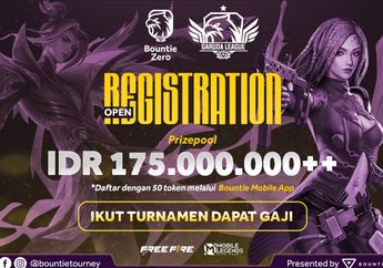 Bountie Gelar Turnamen Esports Amatir Berhadiah Lebih dari Rp 175 Juta